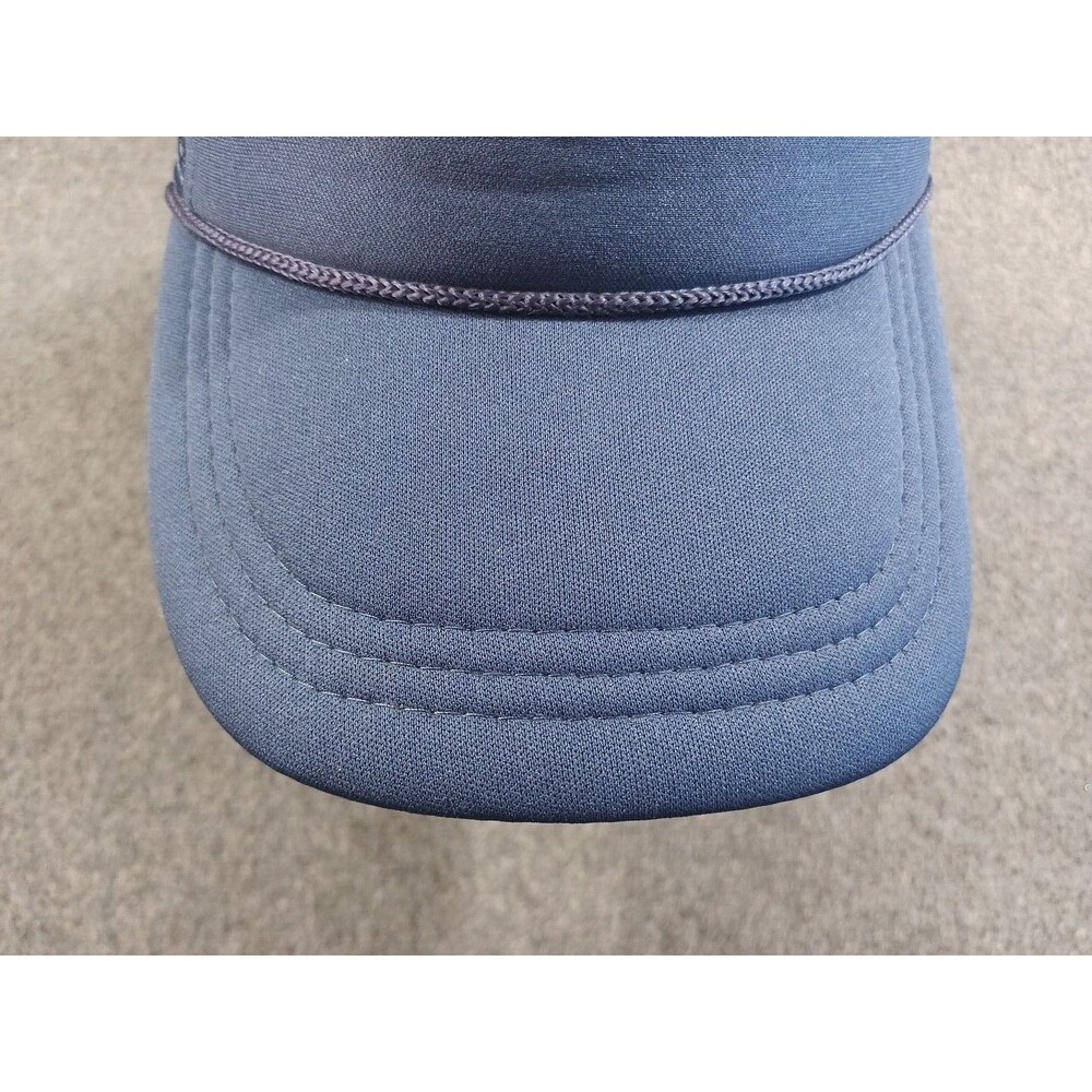 Bumble Hat Cap Trucker Unisex One Size Adjustable Blue Dating App New - Picture 11 of 14